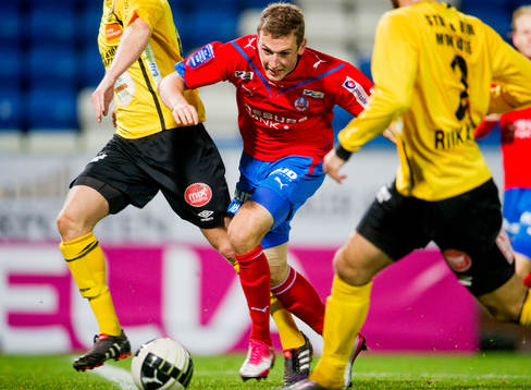 Alexander Gerndt, Helsingborg försöker ta sig igenom