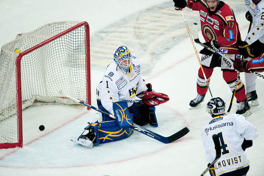 1-3 till Frölunda genom Mikko Mäenpää, Daniel Larsson,