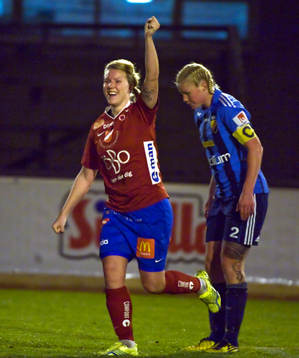 Kim Ekebom, Örebro och Elin Cederroos,  Djurgården