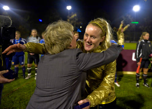 Susanne Erlandsson, Svenska Fotbollförbundet och Marie