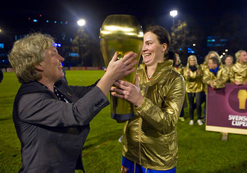 Susanne Erlandsson, Svenska Fotbollförbundet överlämnar