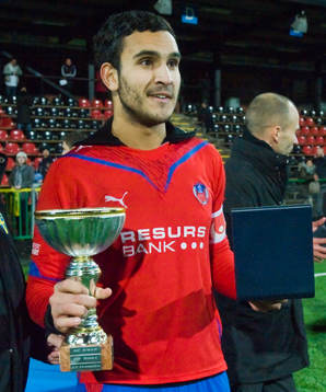 Joussef Al Habduni, Helsingborg, rmed SM-pokalen. Svenska