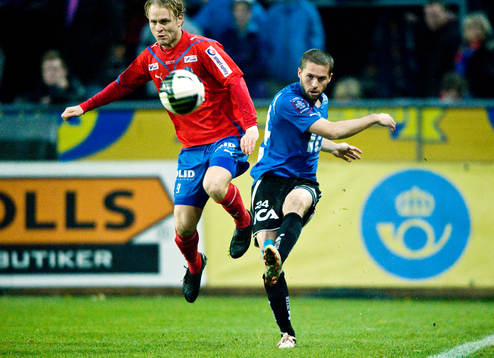 Erik Sundin, Helsingborg och Ryan Miller, Halmstad