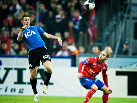 Tommy Jönsson, Halmstad och Erik Sundin, Helsingborg