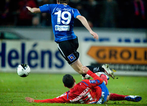 Rachid Bouaouzan, Helsingborg fäller Erik Salomonsson,