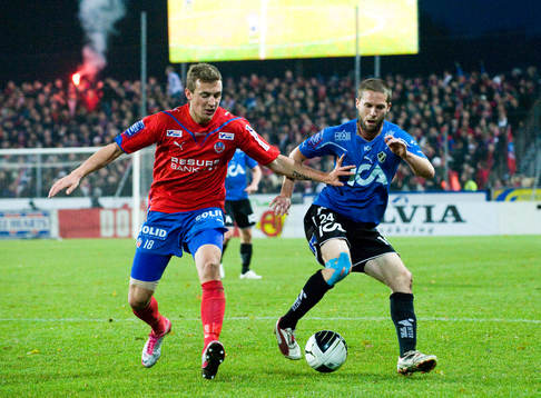 Alexander Gerndt, Helsingborg och Ryan Miller, Halmstad -