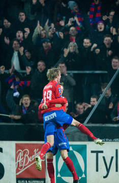 0-1, Rasmus Jönsson, Helsingborg, jubel