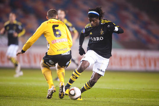 Mohamed Bangura, AIK utmanar Jon Jönsson, Elfsborg