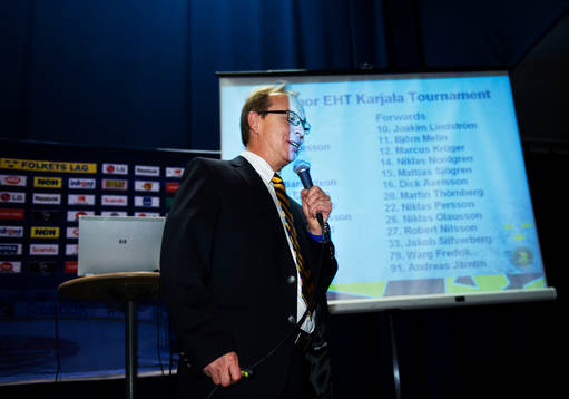 Ishockey, Svenska Ishockeyförbundet, Presskonferens