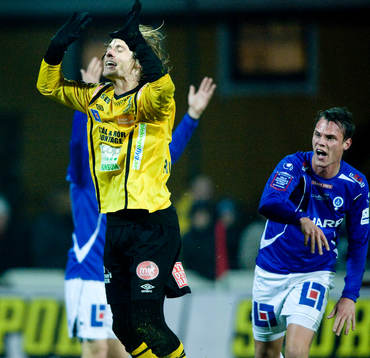 Varning, Tobias Grahn, Mjällby, som är avstängd