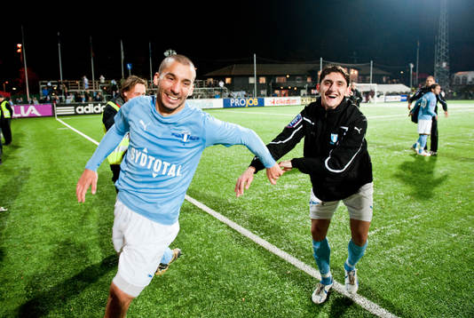 Guillermo Molins och Agon Mehmeti, Malmö busar runt