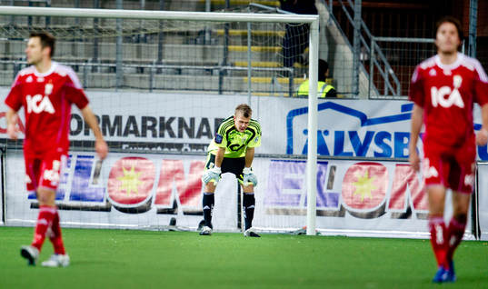 Erik Dahlin, målvakt, IFK Göteborg depp