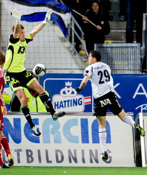 Erik Dahlin, målvakt, IFK Göteborg, Paulinho Guará,