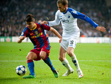 Mikael Antonsson, Köpenhamn och David Villa Barcelona