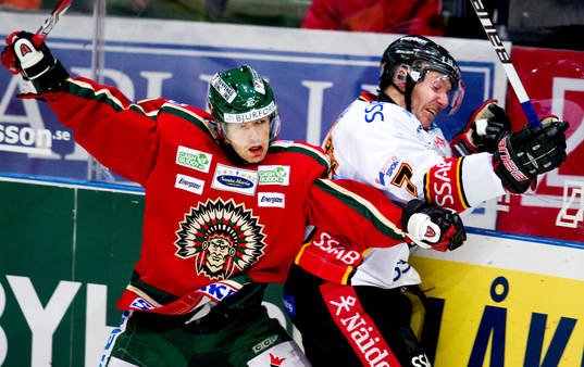 Tomi Kallio, Frölunda tacklar, Jan Sandström, Luleå