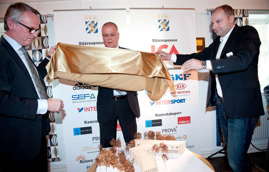 Klubbdirektör, Seppo Waihela, Ordförande Kent Olsson, och
