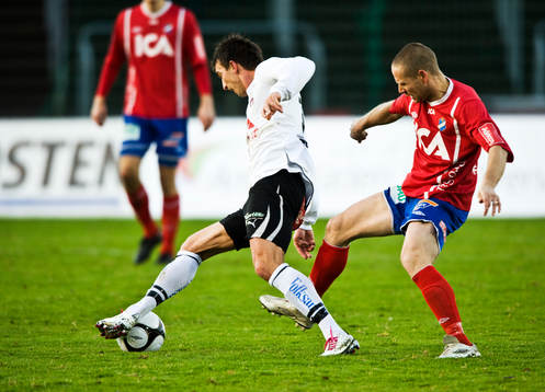 Fotboll, kval till Superettan, Öster - Qviding