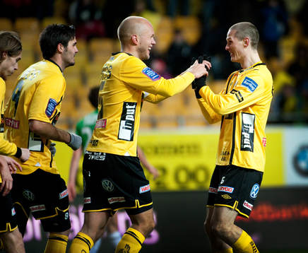 Denni Avdic,  Martin Andersson och Jon Jönsson, Elfsborg,