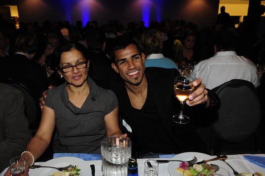 Wilton Figueiredo och fru. Svenska Mästare 2010, SM-guld,