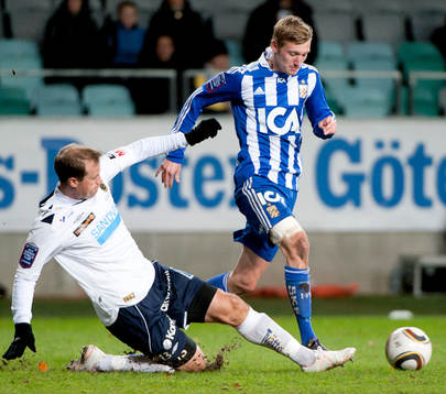Hans Berggren, Gefle, Sebastian Eriksson, IFK Göteborg
