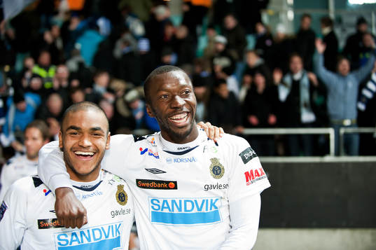 James Frempong, Omar Jawo, Gefle, jubel