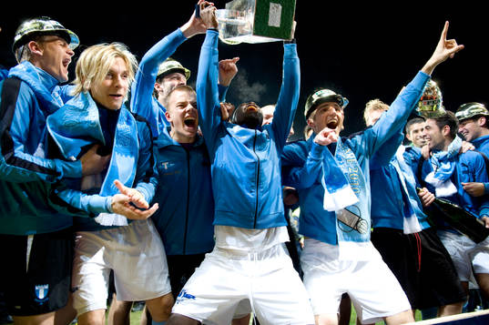 Svenska Mästare 2010, SM-guld, jubel, glädje, pokal