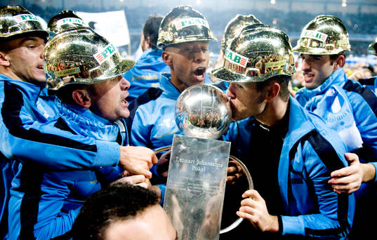 Svenska Mästare 2010, SM-guld, jubel, glädje, pokal