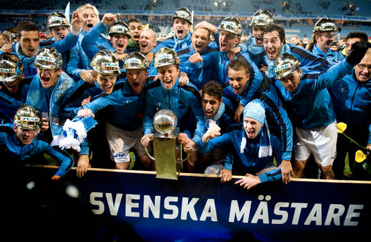 Svenska Mästare 2010, SM-guld, jubel, glädje, pokal,