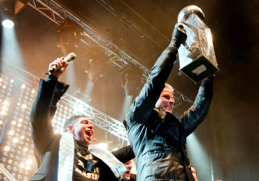 Svenska Mästare 2010, SM-guld, jubel, glädje. Roland
