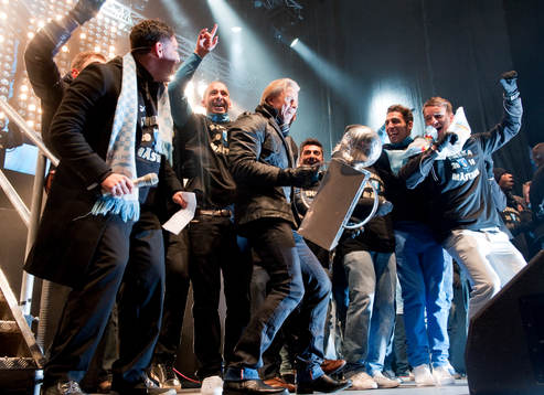 Svenska Mästare 2010, SM-guld, jubel, glädje. Roland