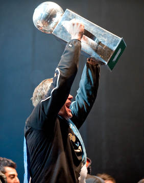 Svenska Mästare 2010, SM-guld, jubel, glädje. Johan
