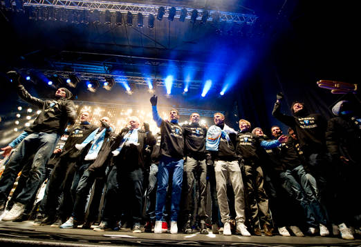 Svenska Mästare 2010, SM-guld, jubel, glädje