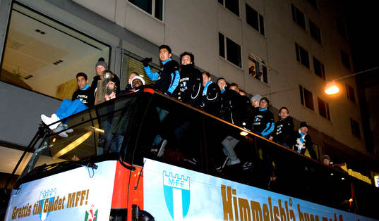 Svenska Mästare 2010, SM-guld, kortege