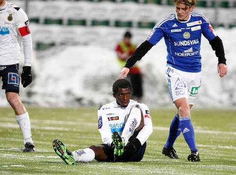 Omar Jawo, Gefle och Ari Skulason, Sundsvall