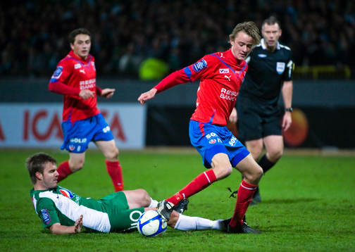 Andreas Dahl, Hammarby och Rasmus Jönsson, Helsingborg