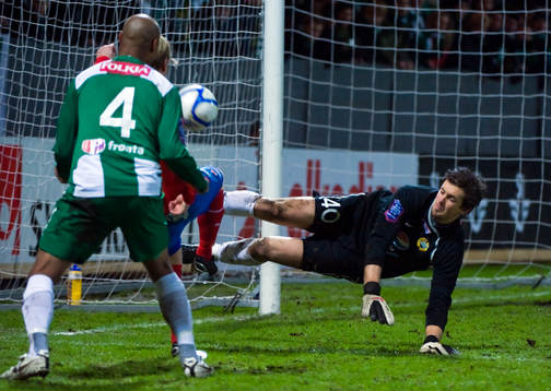 Johannes Hopf, målvakt, Hammarby matchens lirare i Hammarby