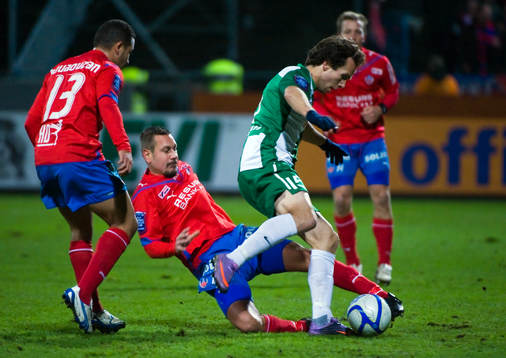 Marcus Lantz, Helsingborg och Petter Furuseth, Hammarby