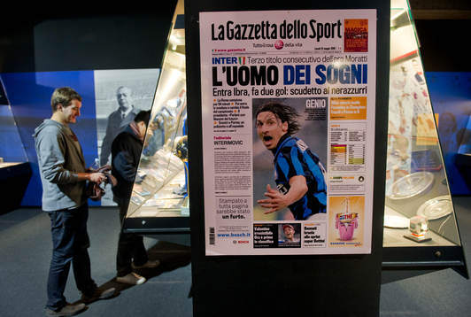 Bläddra bland fler bilder av Fotboll, Serie A, inför Inter - Milan