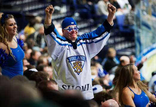 Finskt fan, supporter