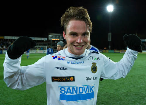 Matchvinnare Hjalmar Öhagen, Gefle