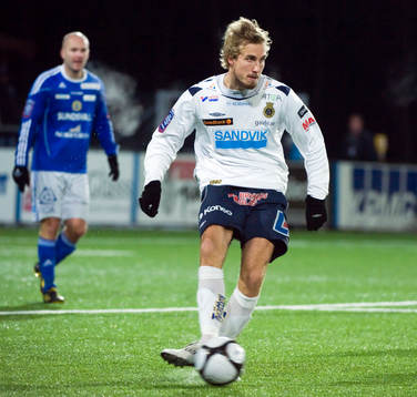 Daniel Theorin, Gefle gjorde 1-0 på straff