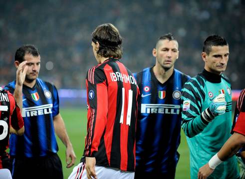 Zlatan Ibrahimovic, Milan hälsar på sina gamla