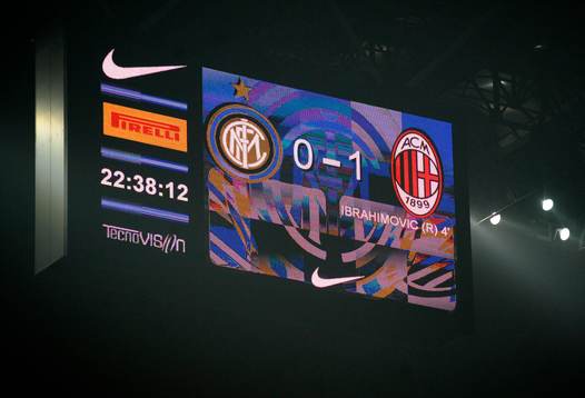 Zlatan Ibrahimovic, Milan blev matchens enda målskytt
