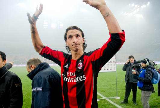 Zlatan Ibrahimovic, blir intervjuvad