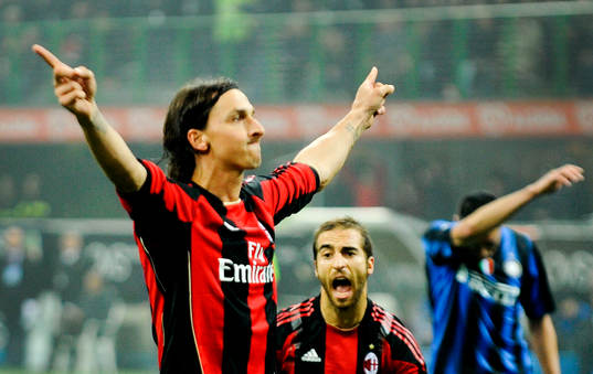 Zlatan Ibrahimovic, Milan jubel