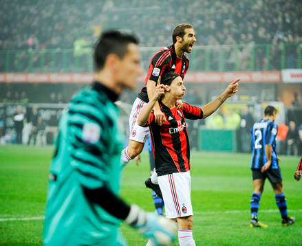 Zlatan Ibrahimovic, Milan jubel