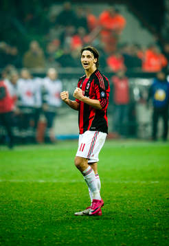 Zlatan Ibrahimovic, Milan jubel