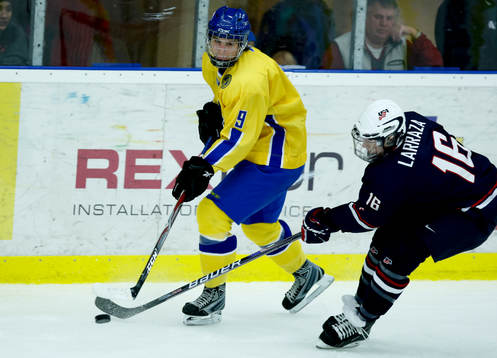 Mikael Vikstrand, Sverige mot Zac Larraza, USA