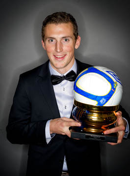 Årets spelare i Allsvenskan Alexander Gerndt