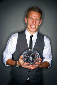 Årets mittfältare Pontus Wernbloom